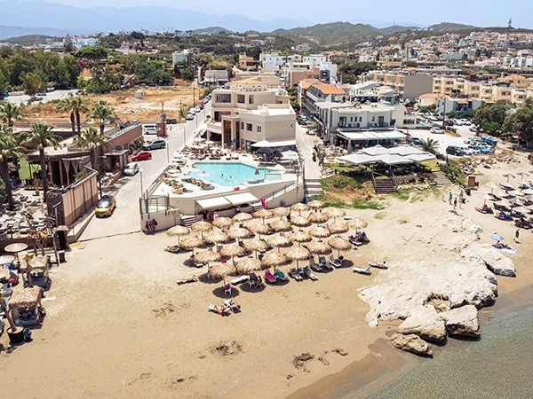 Остров Крит, бюджетные отели на 1-й линии моря