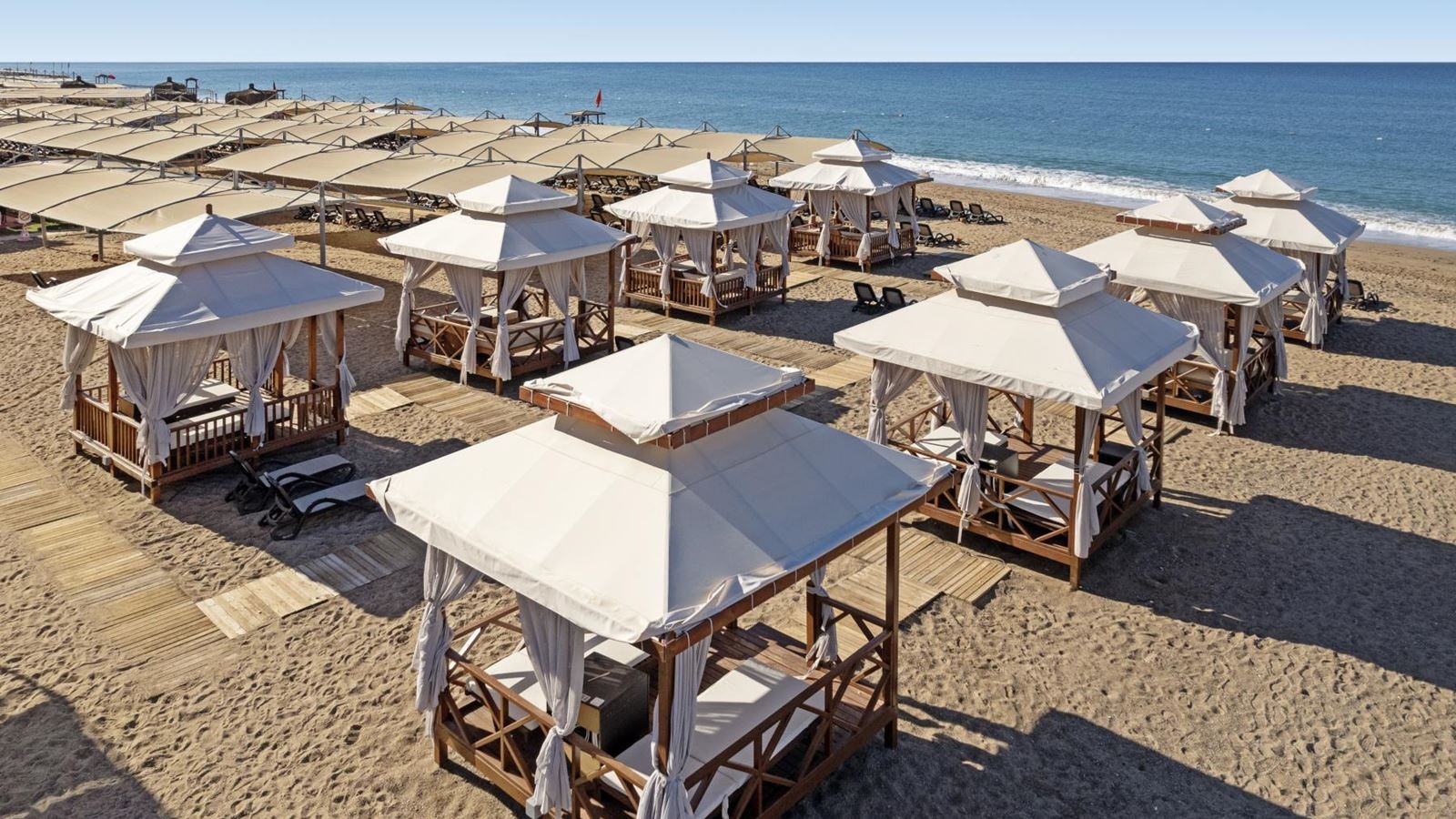 Готель Marvida Family Eco - Пляжні павільйони