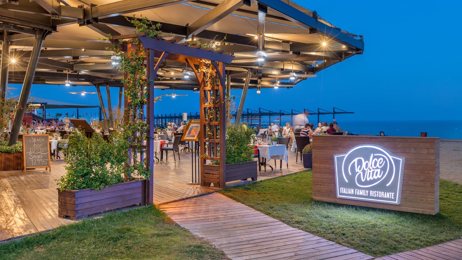 Готель Xanadu Resort - Dolce Vita Family A la carte ресторан