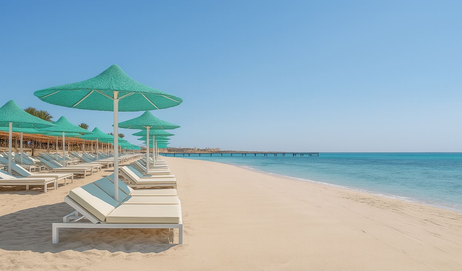 FLOW SPECTRUM RESORT SAHL HASHEESH - Пляж