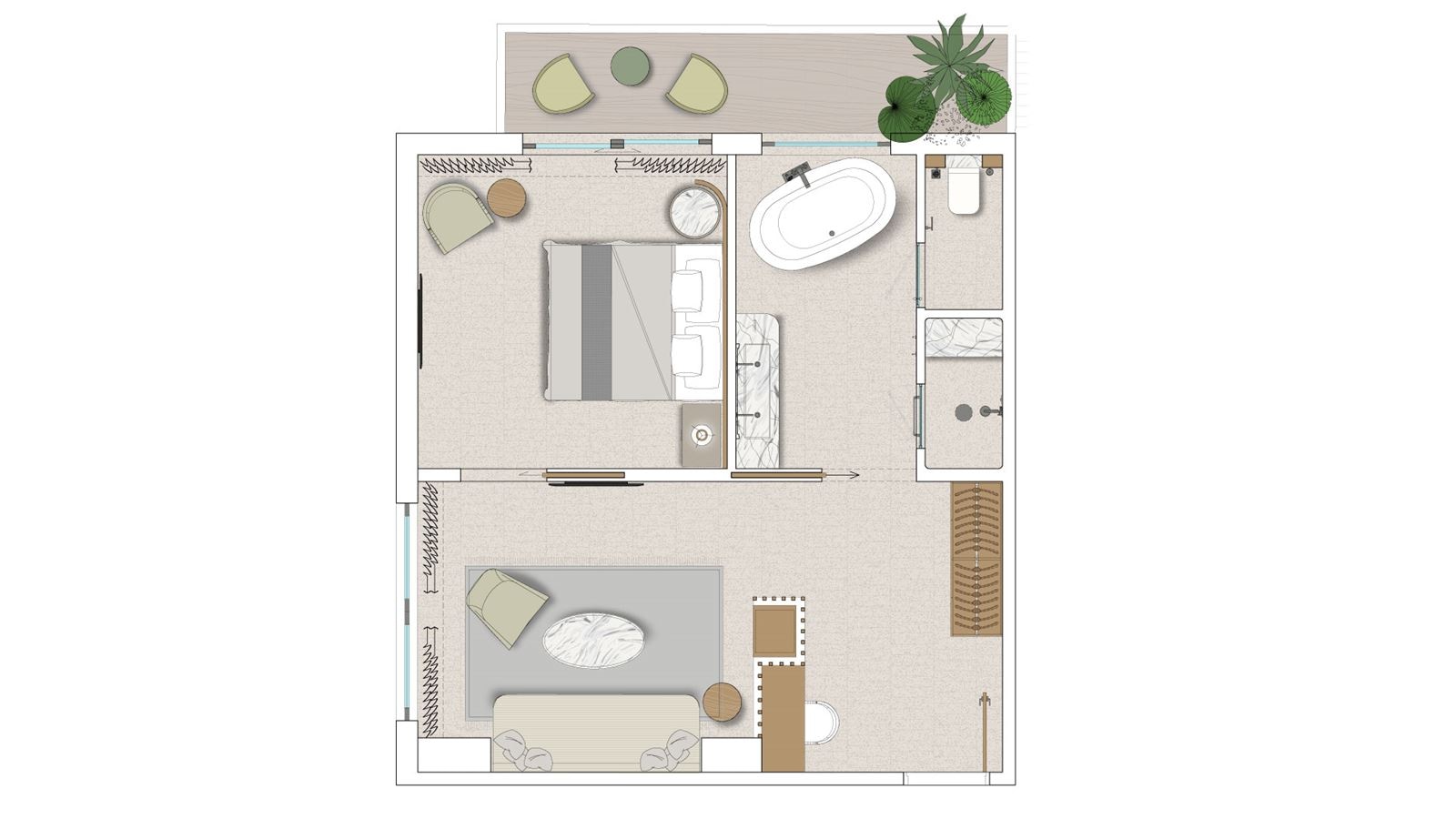 rooms-king-evergreen-absolute-2-bedrooms-suite-individual-pool